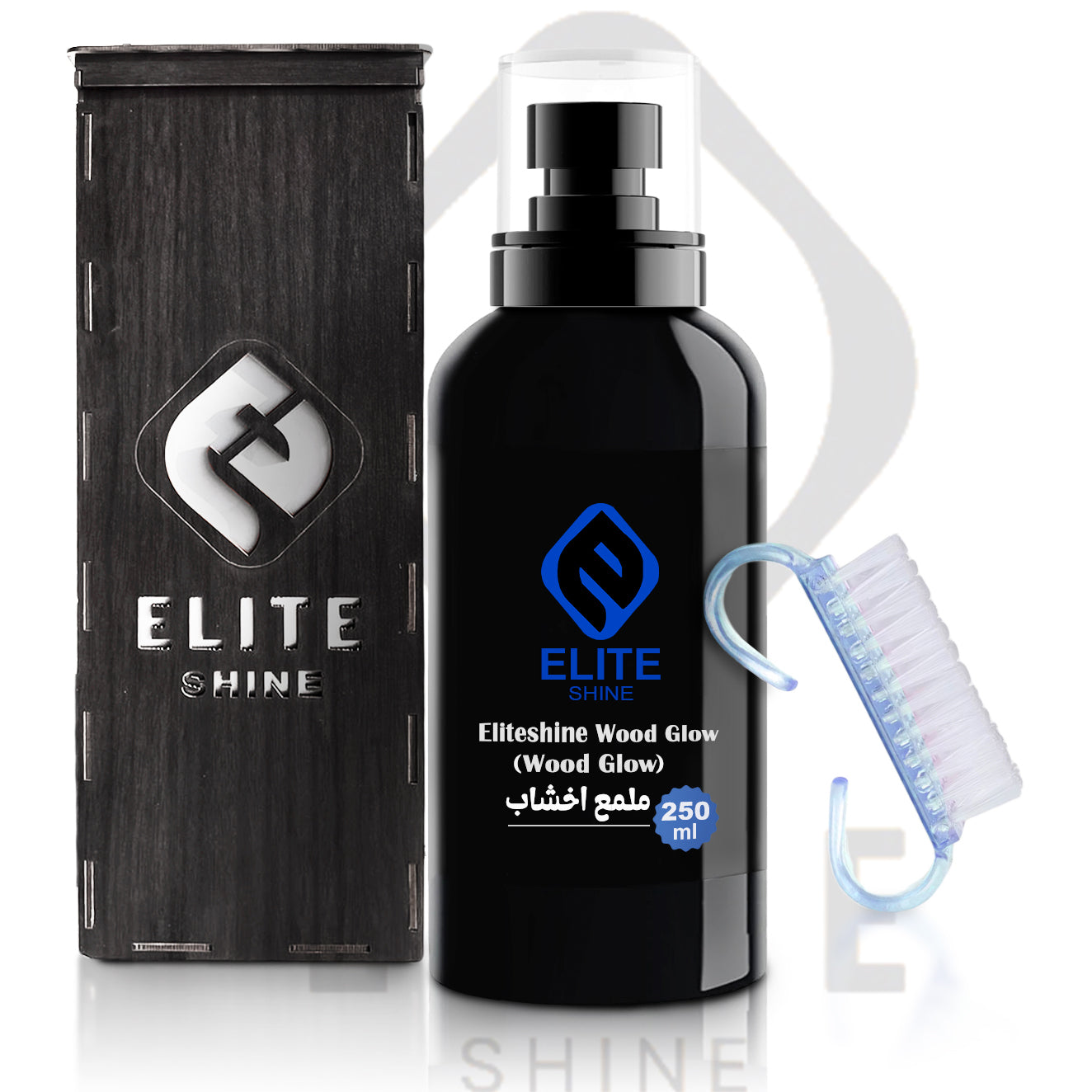 ملمع أخشاب 250 مل + فرشة هدية