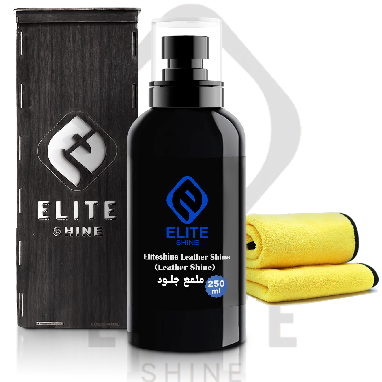 ملمع جلود  250 مل + فوطة هدية